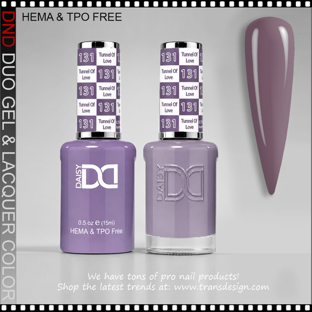 DND Gel Polish Duo HEMA & TPO-Free - #131 Tunnel Of Love