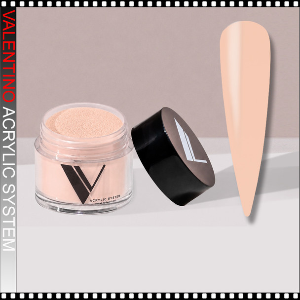 V BEAUTY PURE VALENTINO Acrylic Powder Clementine Crush 1.5oz.