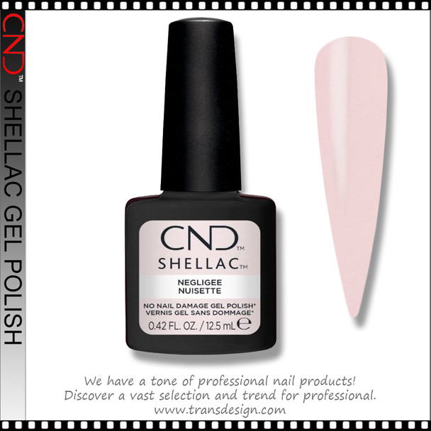 CND SHELLAC Negligee 0.42oz.