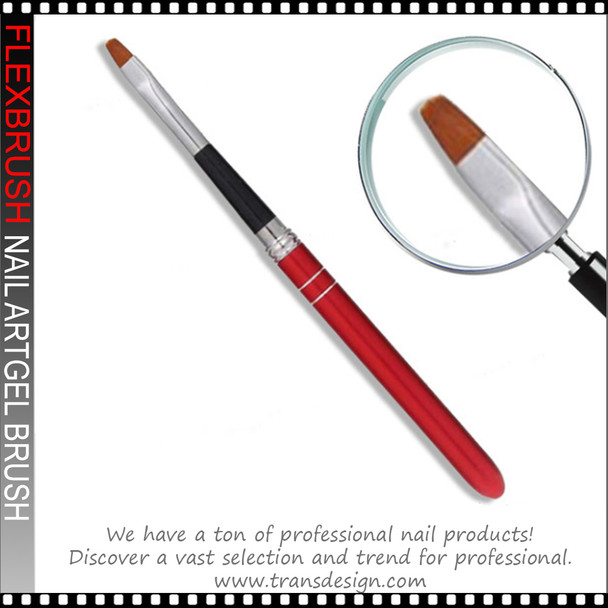 FLEXBRUSH Nail Art | Gel Brush 0.2" Wide