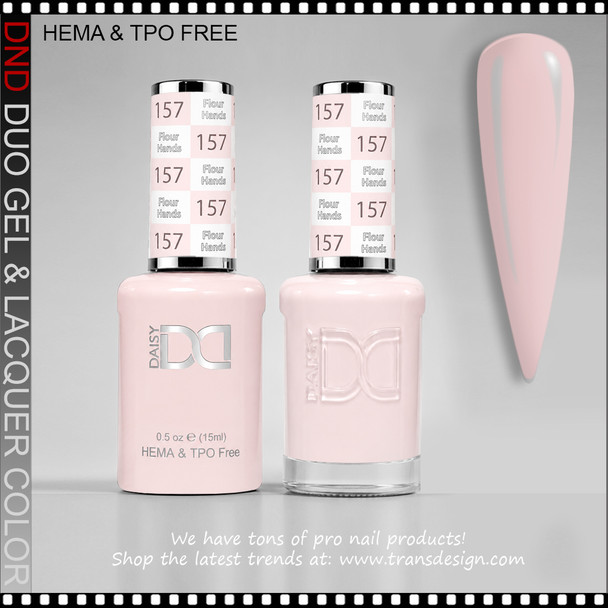 DND Gel Polish Duo HEMA & TPO-Free - #157 Flour Hands