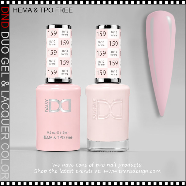 DND Gel Polish Duo HEMA & TPO-Free - #159 10/10 For Me