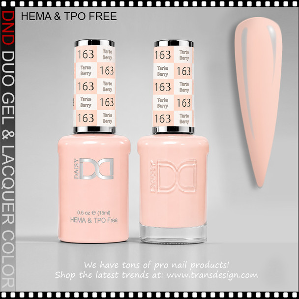 DND Gel Polish Duo HEMA & TPO-Free - #163 Tarte Berry