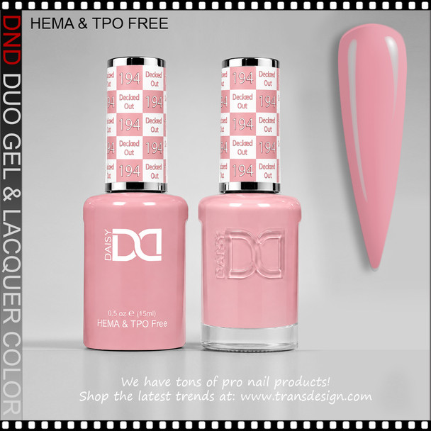 DND Gel Polish Duo HEMA & TPO-Free - #194 Decked Out