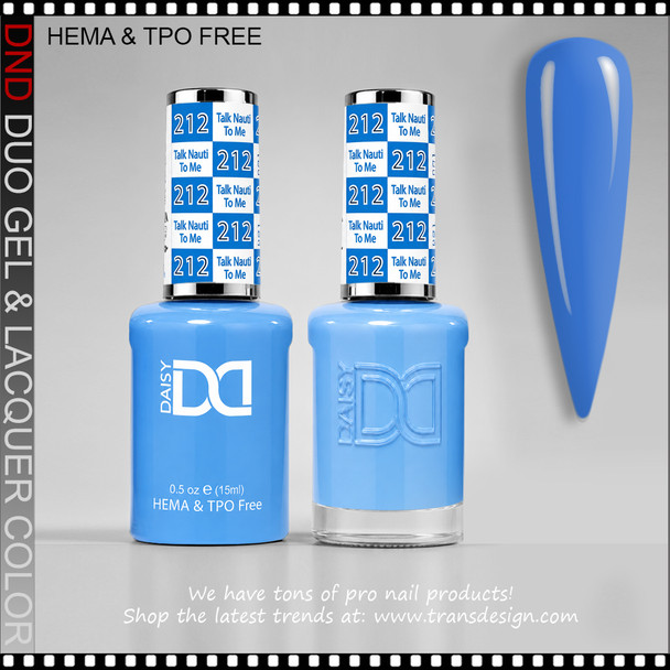 DND Gel Polish Duo HEMA & TPO-Free - #212 Talk Nauti To Me