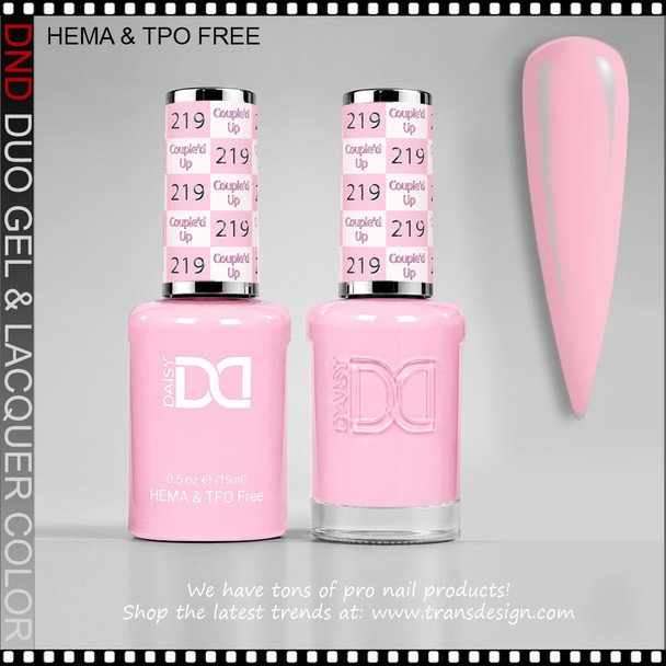 DND Gel Polish Duo HEMA & TPO-Free - #219 Couple'D Up
