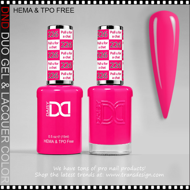 DND Gel Polish Duo HEMA & TPO-Free - #226 Pull U For A Chat