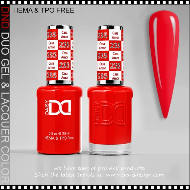 DND Gel Polish Duo HEMA & TPO-Free - #235 Casa Amor