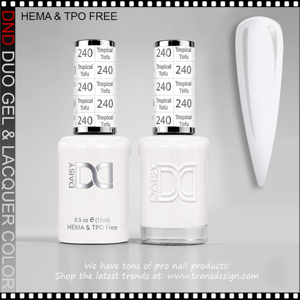 DND Gel Polish Duo HEMA & TPO-Free #240 Tropical Tofu