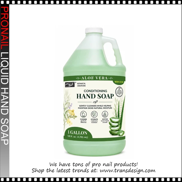 PRONAIL  Aloe Vera Liquid Hand Soap 1gal.