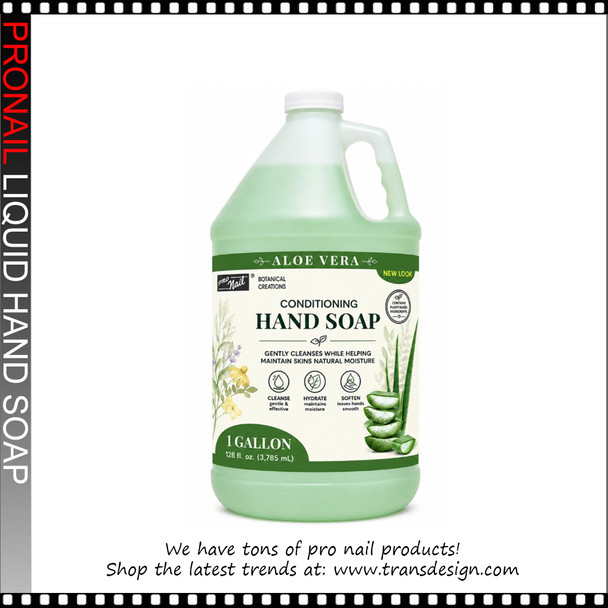 PRONAIL  Aloe Vera Liquid Hand Soap 4gal/Case