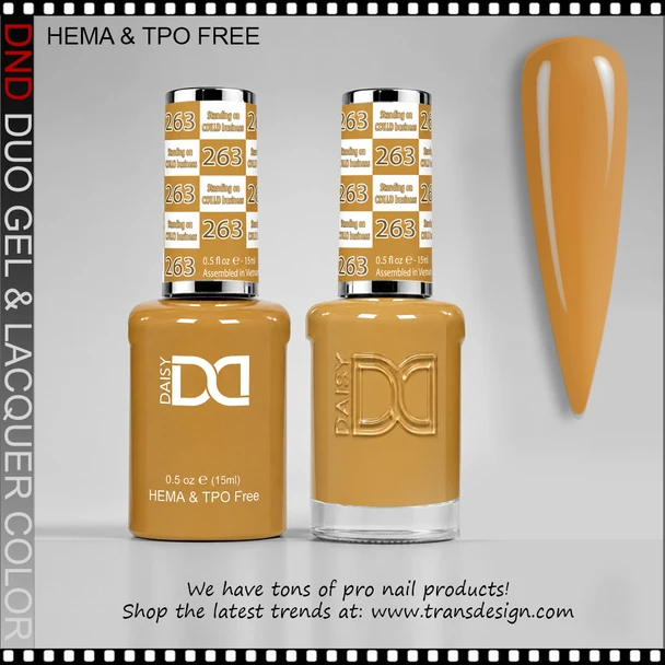 DND Gel Polish Duo HEMA & TPO-Free #263 Standing On Csulb Business