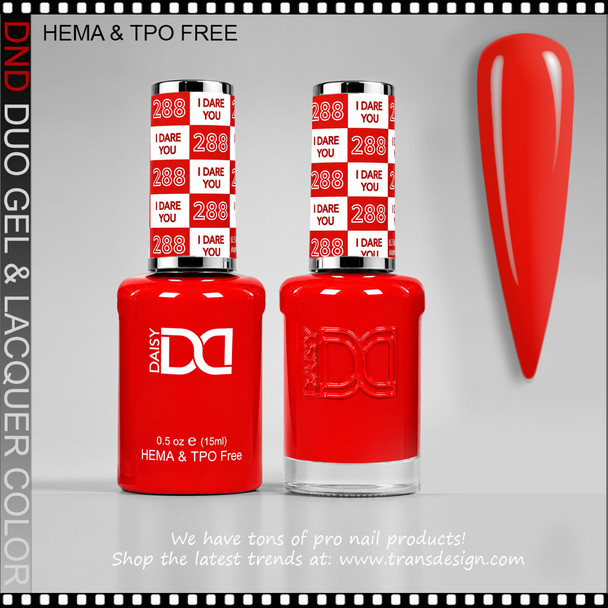 DND Gel Polish Duo HEMA & TPO-Free #288 I Dare You
