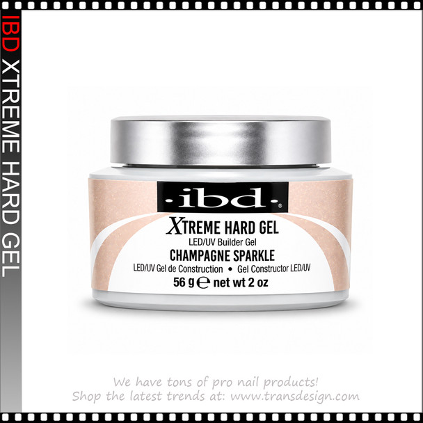 IBD XTREME HARD GEL Champagne Sparkle 2 oz.