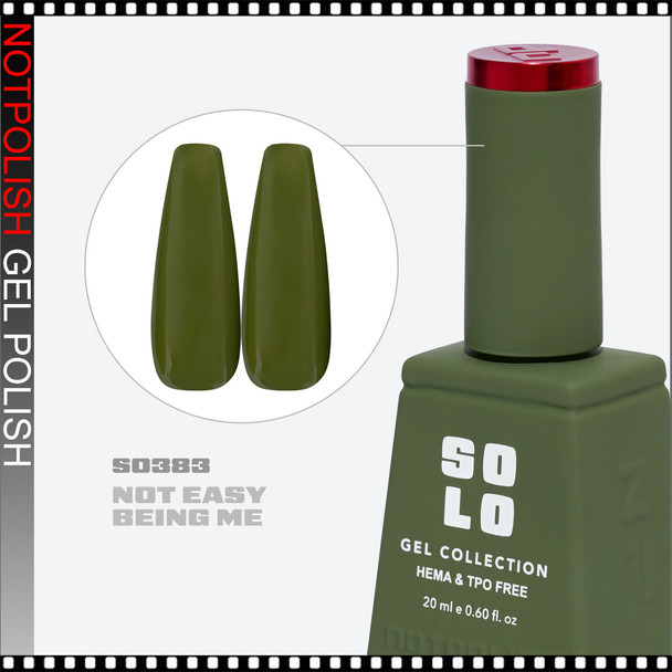 NOTPOLISH SOLO GEL Not Easy Being Me