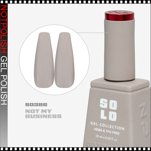 NOTPOLISH SOLO GEL Not My Business