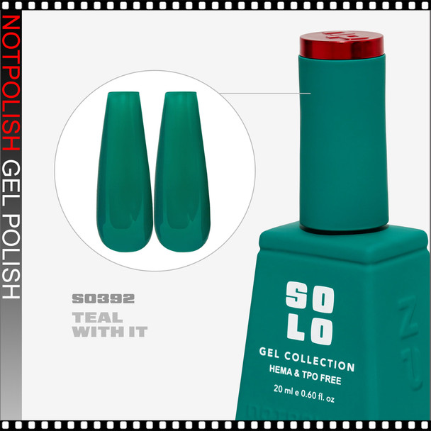 NOTPOLISH SOLO GEL Teal With It