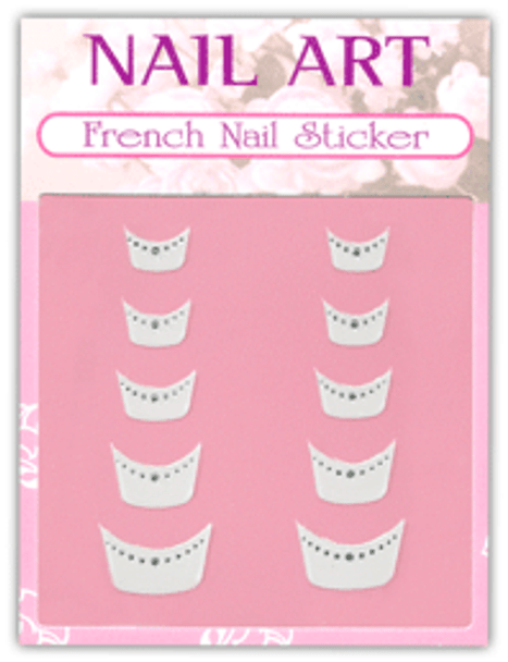 NAIL STICKER French, Edge #68-02