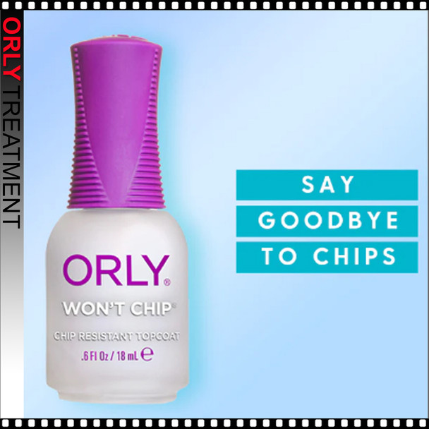 ORLY Treatment  Won't Chip- Chip Resistant Topcoat 0.6oz.