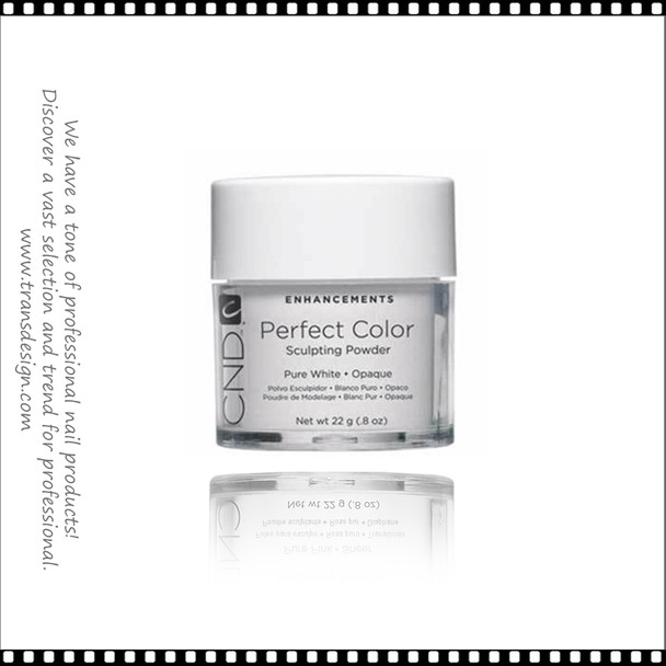 CND Perfect Color Powder Pure White  0.8oz. 