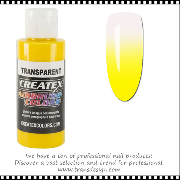 CREATEX AIRBRUSH Transparent Brite Yellow/Yellow 2oz. #5114