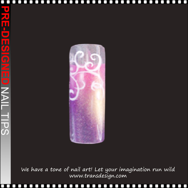 Pre-Designed Assorted - 70 Tips/Case #KT022 *