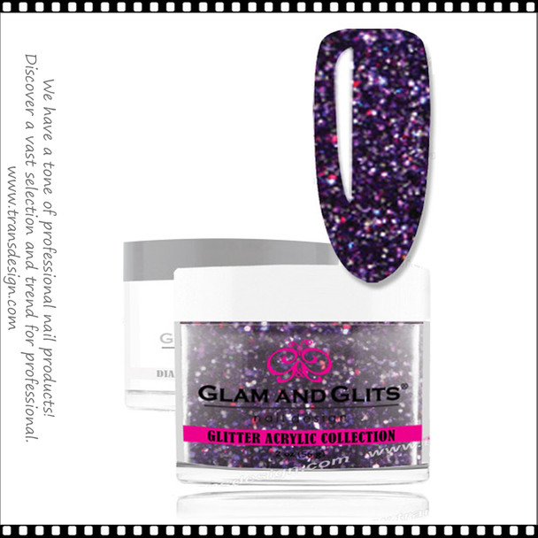 GLAM AND GLITS Glitter Collection - Blackberry  2oz.
