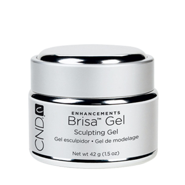 CND BRISA - Pure White Opaque Sculpting Gel 1.5oz.