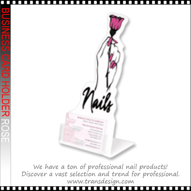 Business Card Holder Rose 