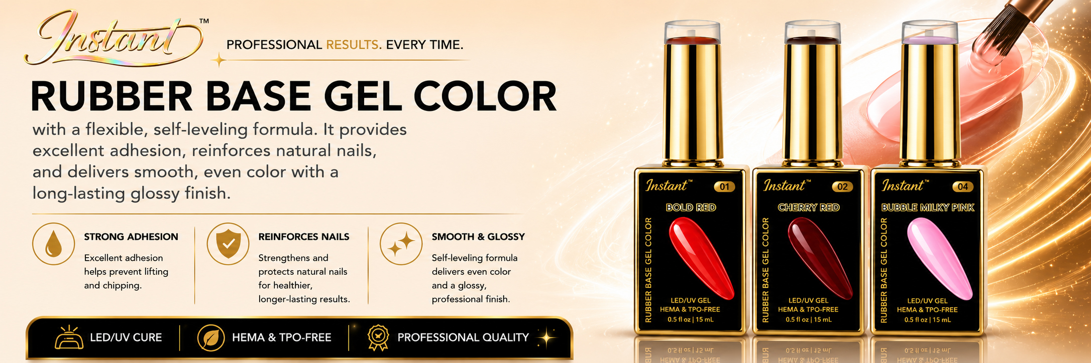 RUBBER BASE Gel Color