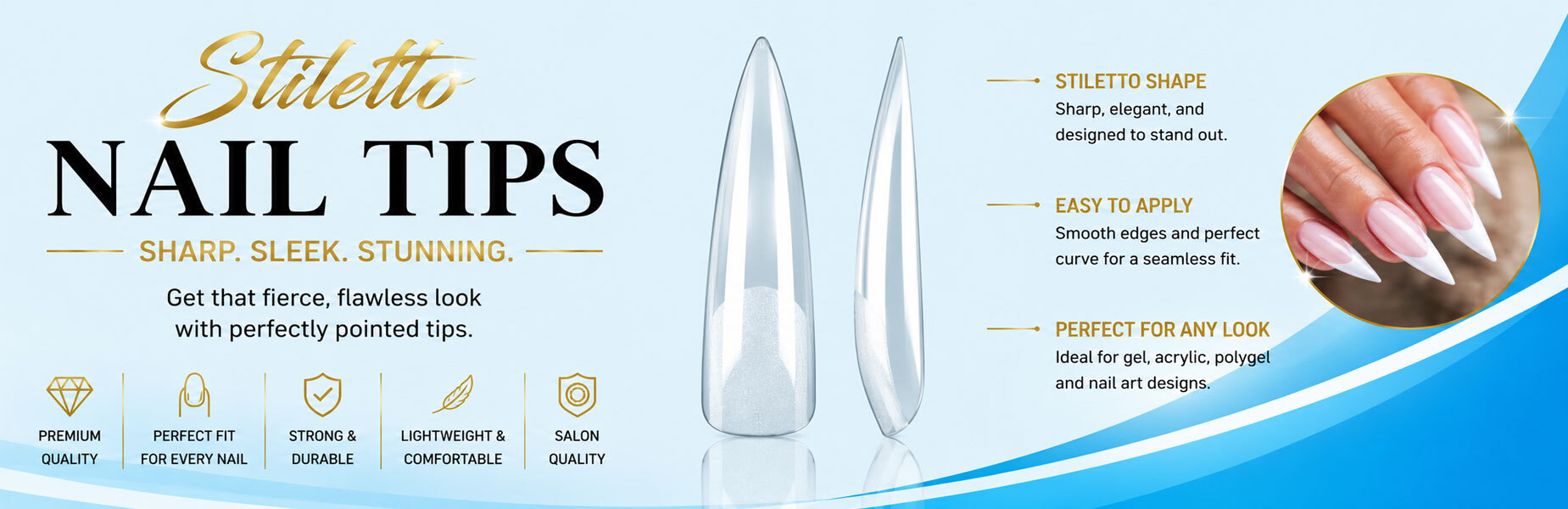 1 -STILETTO TIP