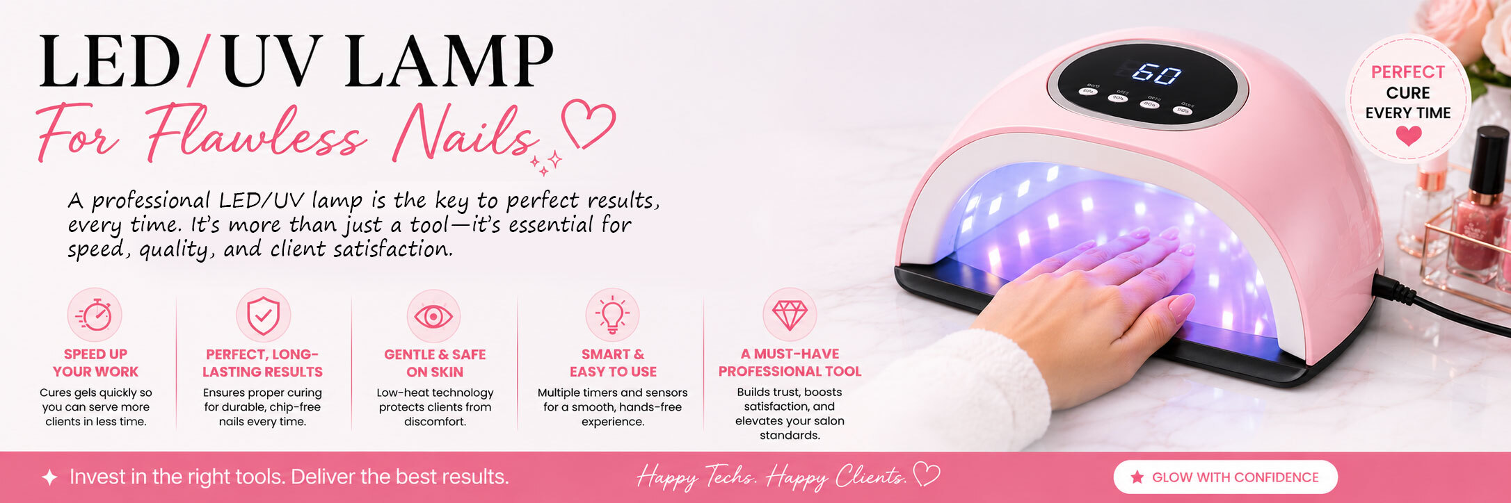 LED/UV Lamp for Curing and Drying
