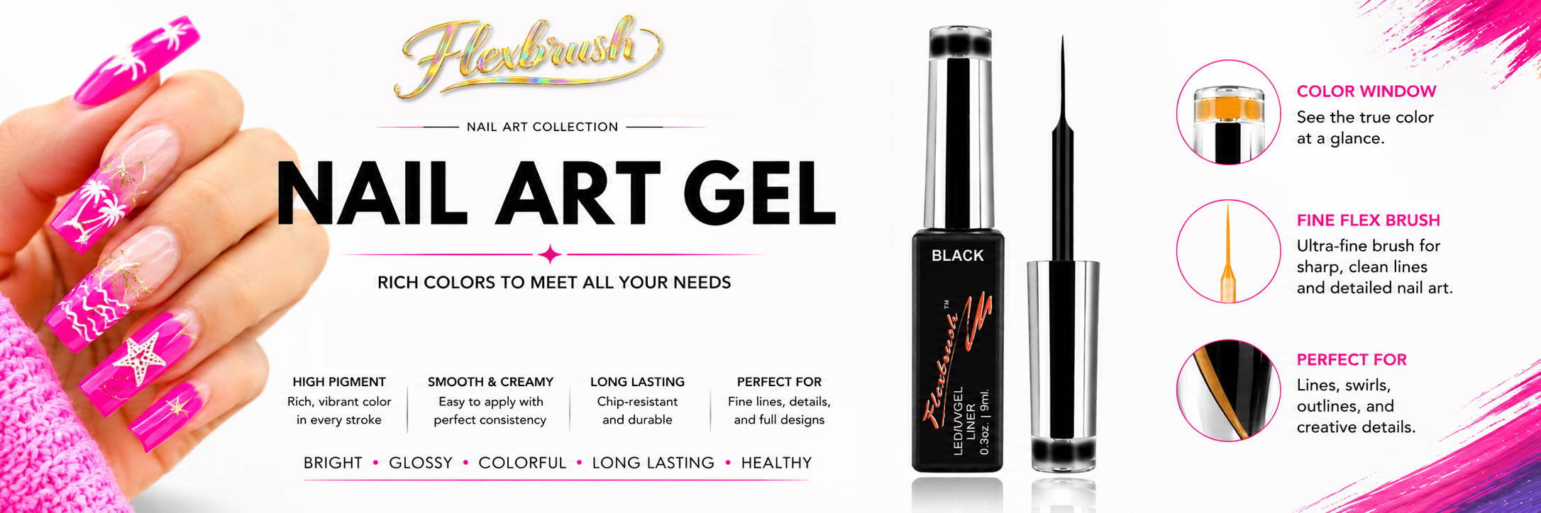 COLOR FOR NAIL ART LED/UV Gel