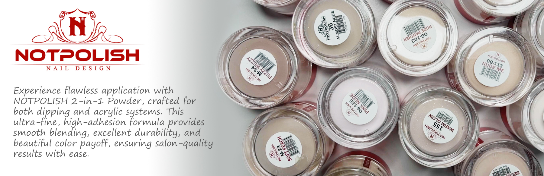 NOTPOLISH 2-in-1 Powder Color