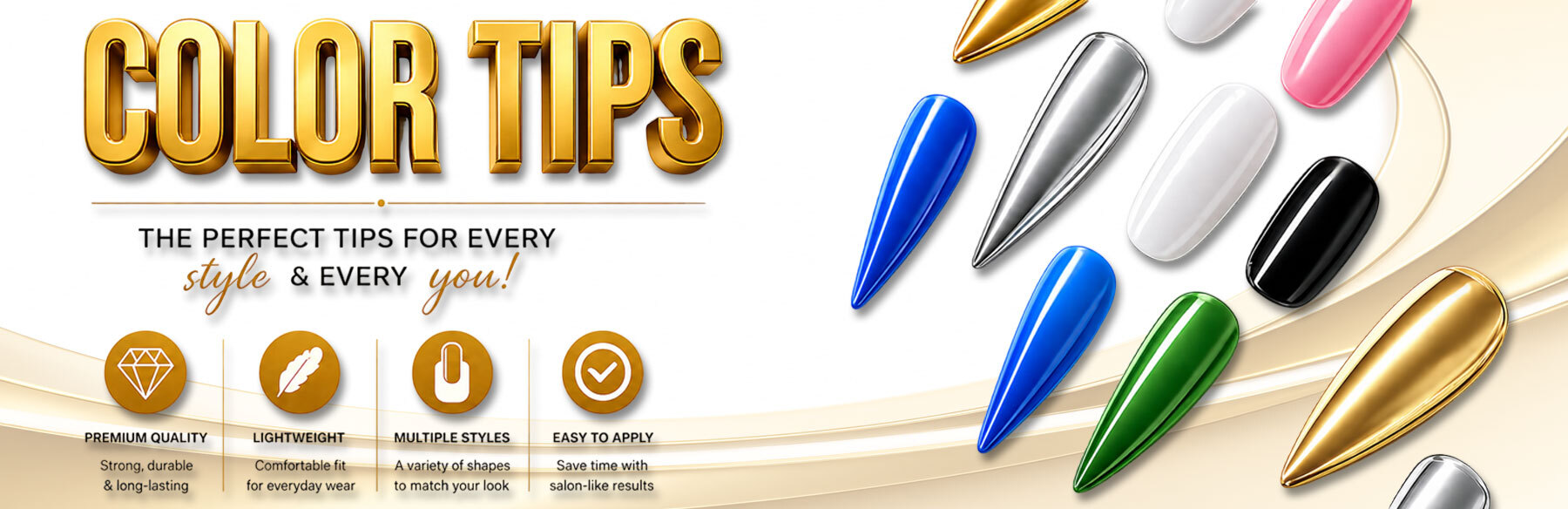 8- COLOR TIP All Shape