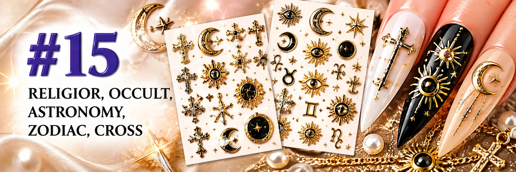 #15 RELIGION, OCCULT, ASTRONOMY, ZODIAC, CROSSES