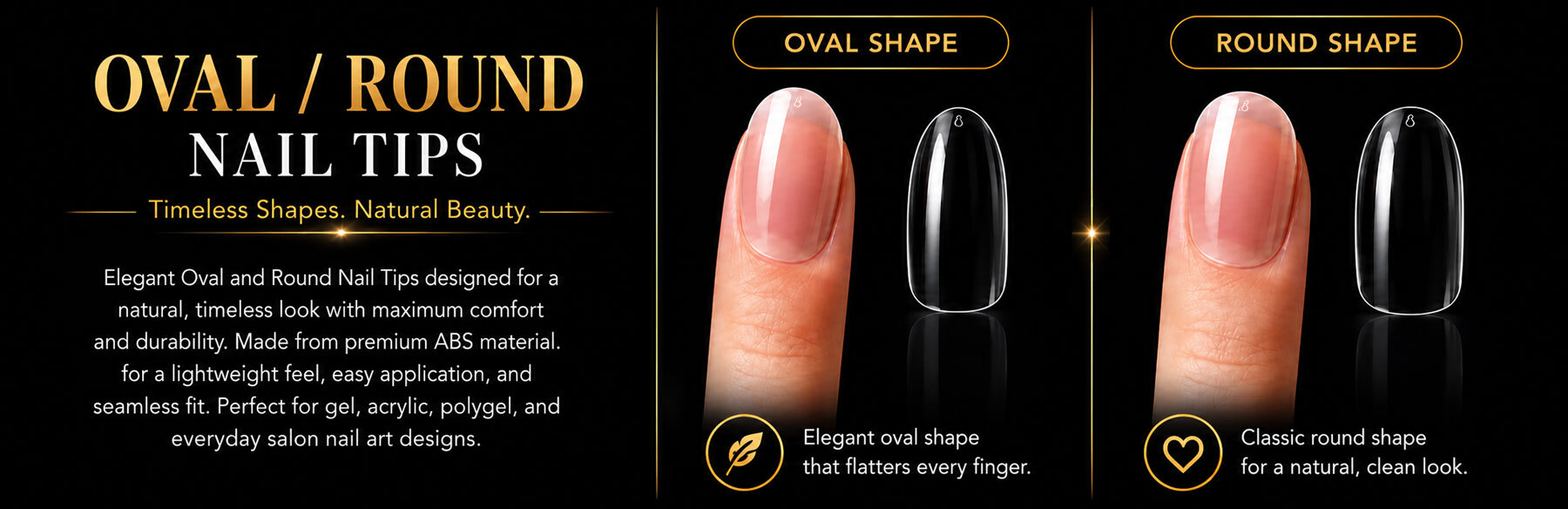 6 -OVAL & ROUND TIP