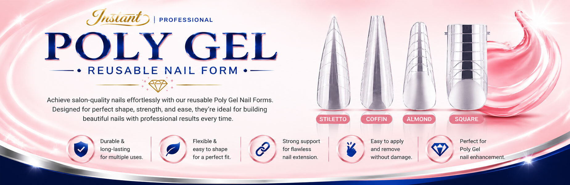 POLYGEL FORM TIP All Shape