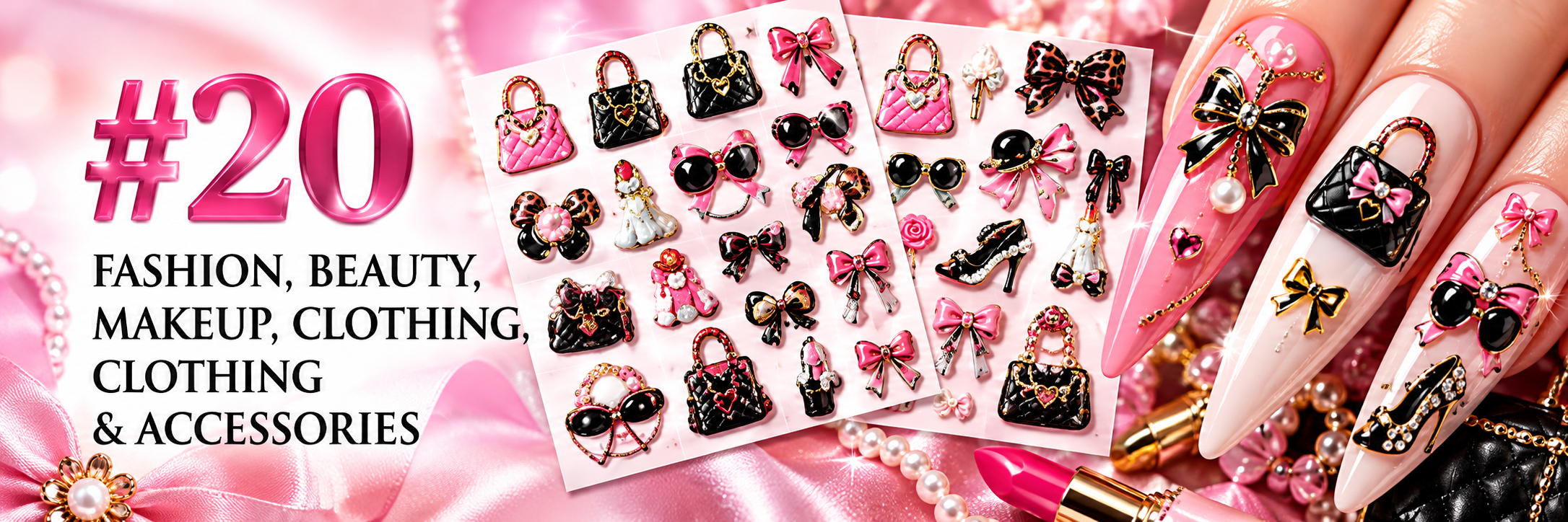 #20 FASHION, BEAUTY, MAKEUP, CLOTHING & ACCESS.