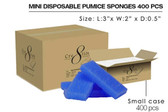 CRE8TION-Disposable Blue Mini Pumice 400/Box | MEDIUM