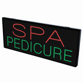 LED Sign - 2-In-1 | SPA PEDICURE ( Pick Up Only )