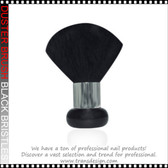 DUSTER BRUSH Black, Black bristles 6" Length