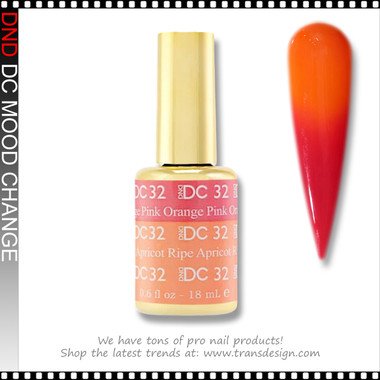 DC MOOD CHANGE Orange Pink Ripe Apricot #32 - TDI, Inc