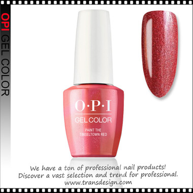 OPI GELCOLOR Paint the Tinseltown Red HPN06* - TDI, Inc