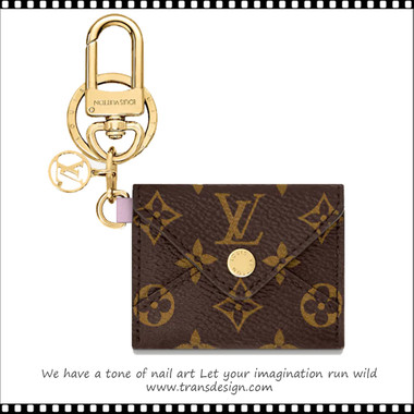 Louis Vuitton Louis Vuitton Monogram Flower gold-tone Key Chain/ Bag
