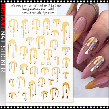 ネイルパーツ sold out 10644_NAIL_STICKER_Dripping_Pa