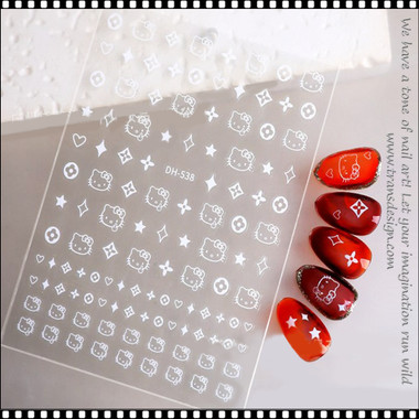 NAIL STICKER Cartoon, Brands name Hello Kitty #TB-253