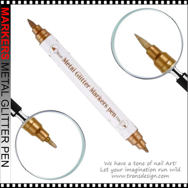 N-K Metallic Marker Stifte – Gold & Silber, Permanent, Wasserfest & Lichtbeständig Für Crafting, Scrapbooking & Kunst