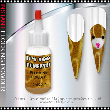 A FLOCKING POWDER Brown 0.3oz./Squeeze Bottle - TDI, Inc