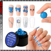 INSTANT MOLDING 3D GEL Non-Sticky, Blue 0.5oz.